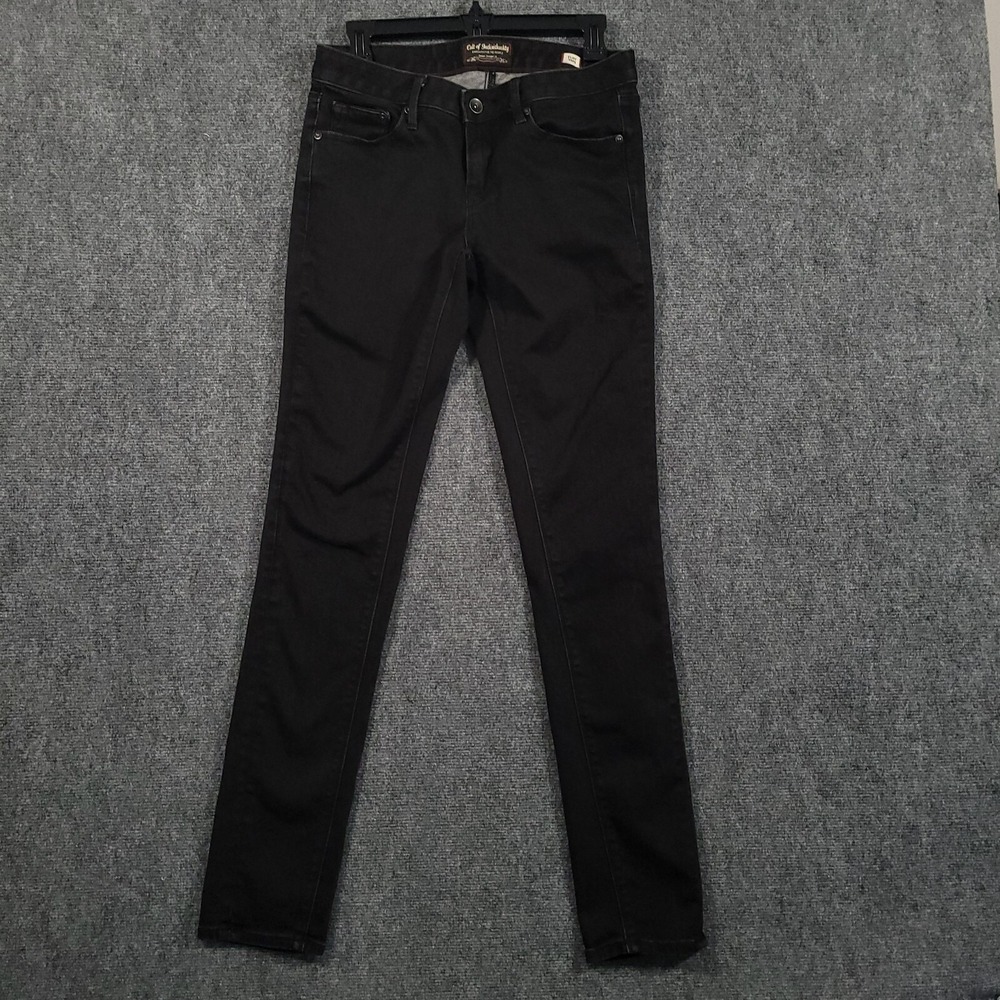 Cult of‎ Individuality Jeans Mens 29x30 Black Denim Low Rise Flirt Jegging